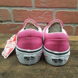pink platform vans with flames
